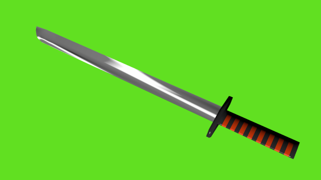 katana 3D Model .c4d .max .obj .3ds .fbx .stl .blend 
