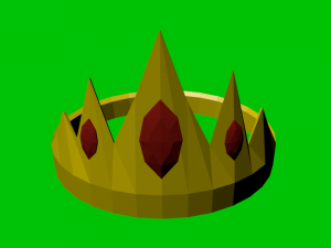 ice king crown 3D Model
