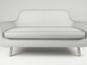 sofa jonah dark grey 3D Model
