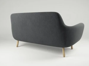 sofa jonah dark grey 3D Model
