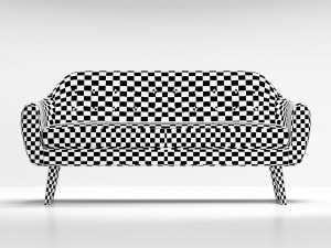 sofa ritchie purple Modelo 3D