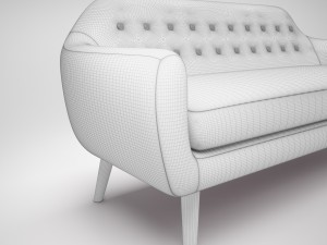 sofa ritchie purple Modelo 3D
