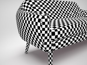 sofa ritchie purple Modelo 3D