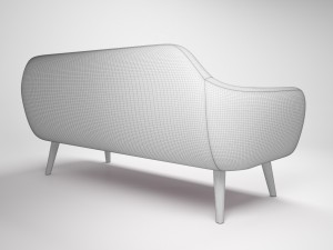 sofa ritchie purple Modelo 3D