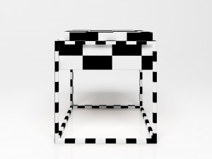 sidetable monolit 3Dモデル