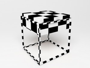 sidetable monolit 3Dモデル