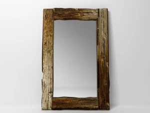 miroir en bois Modèle 3D