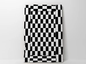 wooden mirror 3D Model