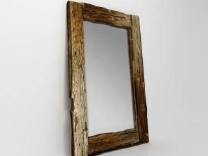 wooden mirror 3D Model