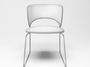 chair duffy by calligaris Model 3D