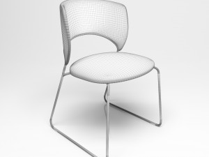 chair duffy by calligaris Model 3D