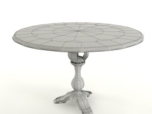 table ring 3D 模型
