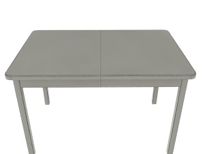 kitchen table white-red Modelo 3D