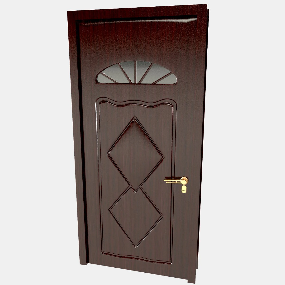 entrance door 3D Model .c4d .max .obj .3ds .fbx .stl .blend