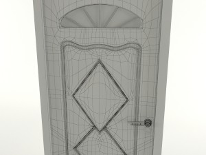 entrance door Modello 3D