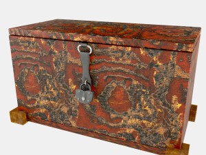 dower chest 3D मॉडल