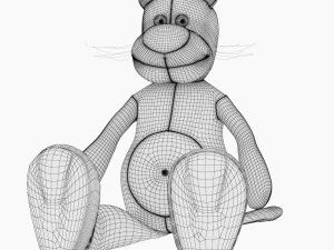 cat toy zuka 3D Model
