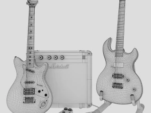 guitarpro jackson 3D Model