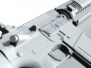ar-15 high-poly model Modello 3D