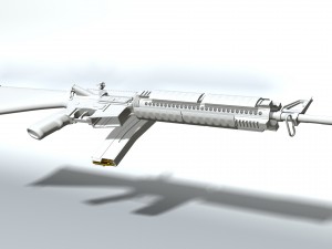 ar-15 high-poly model Modello 3D