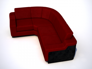 liberty sofa 01 Modello 3D