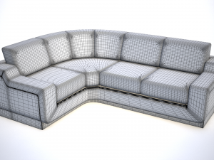 liberty sofa 01 Modello 3D