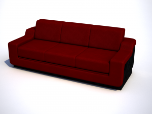 liberty sofa 02 3D Model