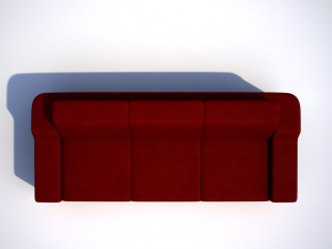 liberty sofa 02 3D 모델