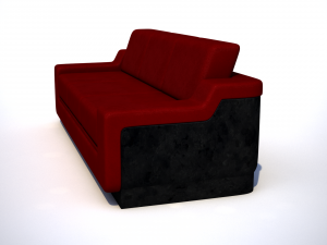 liberty sofa 02 3D 모델