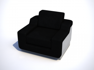 liberty armchair Modello 3D