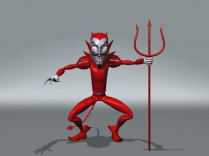 devil 3D Модель