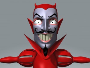 devil 3D Модель