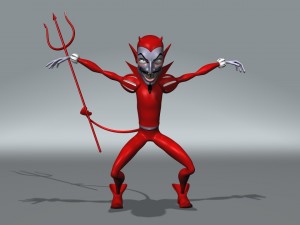 devil 3D Модель