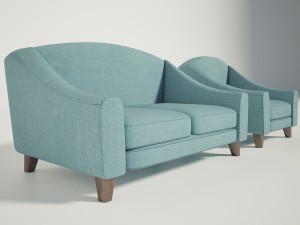 sofa Modelo 3D