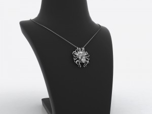 leo zodiac pendant 3D Print Model