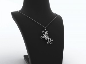 sagittarius zodiac pendant 3D Baskı Modeli