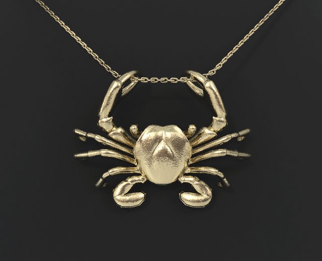 cancer zodiac pendant Modèles 3D en vedette .c4d .max .obj .3ds .fbx .stl .blend 