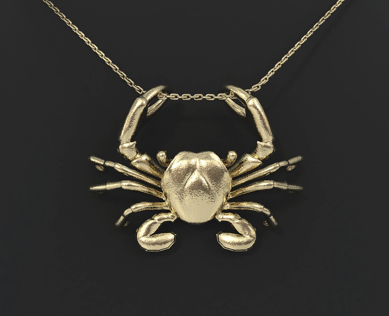 cancer zodiac pendant 3D Print Model .c4d .max .obj .3ds .fbx .stl .blend