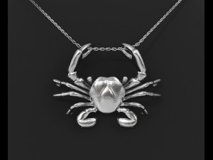 cancer zodiac pendant Modèles 3D en vedette