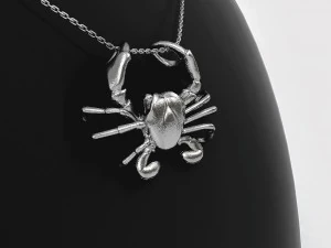 cancer zodiac pendant 3D Print Model
