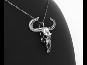 taurus zodiac pendant 3D Druckmodell