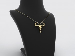 taurus zodiac pendant 3D Druckmodell