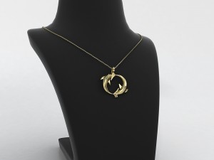 pisces zodiac pendant 3D 프린트 모델