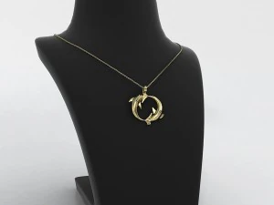 pisces zodiac pendant 3D Print Model