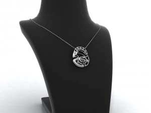 capricorn zodiac pendant 3D Print Model