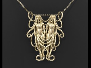 12 zodiac pendants collection Modello di stampa 3D