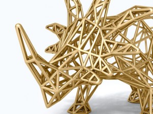 styracosaurus wireframe 3D Model