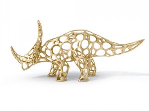 styracosaurus cellular wireframe 3D Model