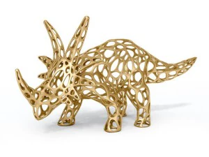 styracosaurus cellular wireframe 3D Model