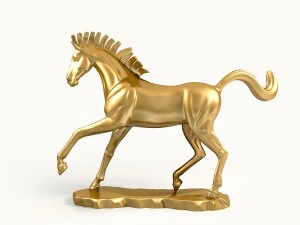 scultura di cavallo Modello 3D